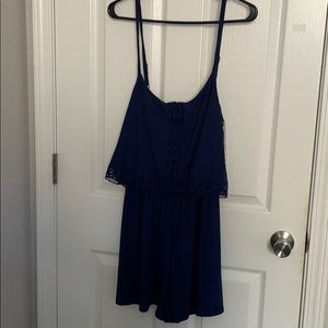 Dark blue Romper